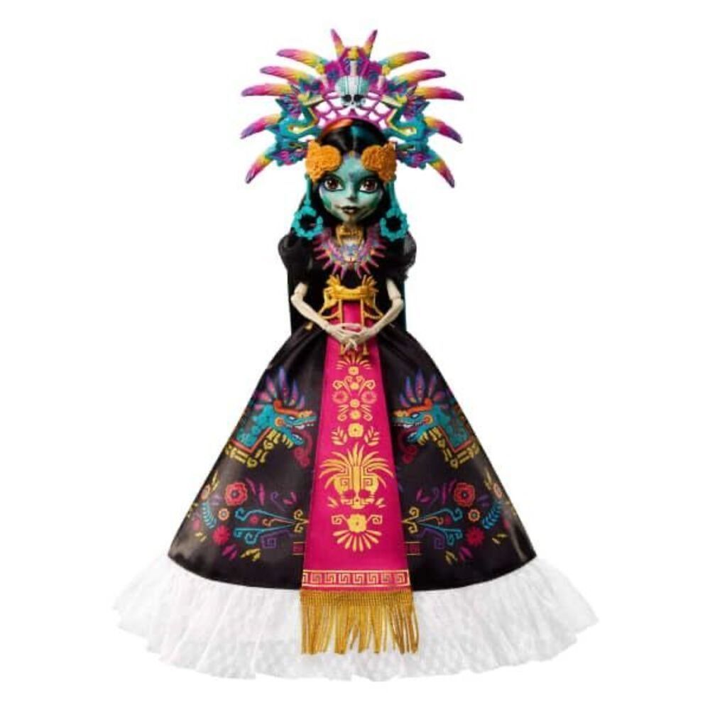 2025 Monster High Doll Skullector Skelita Calaveras Dia De Muertos Ed JDR63 NIB